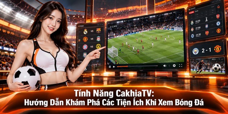 Tính Năng CakhiaTV: Hướng Dẫn Khám Phá Các Tiện Ích Khi Xem Bóng Đá